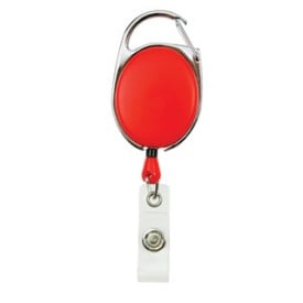 Skipashouder met rolsysteem - metaal en PVC - koord van 60cm