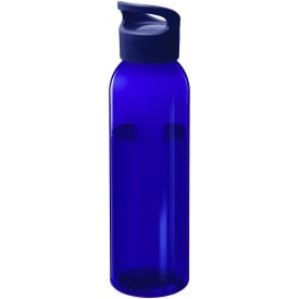 Sky 650 ml waterfles van gerecycled plastic-Blauw