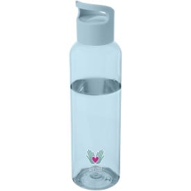 Sky drinkfles 650ml - rPET - transparant gekleurd-Cloud blue