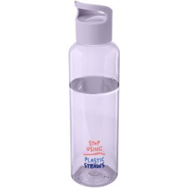 Sky drinkfles 650ml - rPET - transparant gekleurd-Lila