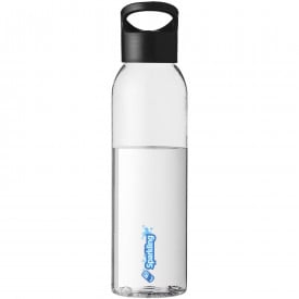 Sky drinkfles transparante body-Zwart,transparant