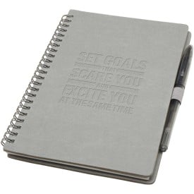 Slate herbruikbaar notitieboek met harde kaft en pennen set (zwarte inkt).