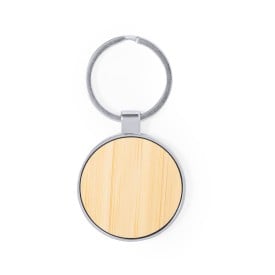 Arixon sleutelhanger - metaal en bamboe