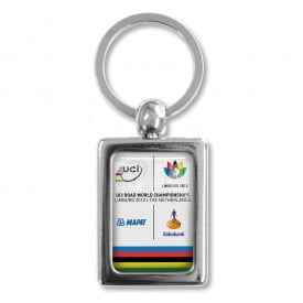 Chapa sleutelhanger - metaal - 3.5 cm - met doming label