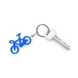 Fiets sleutelhanger - aluminium
