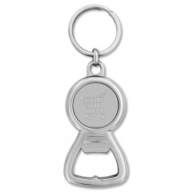 Sleutelhanger coiny opener-Blanco