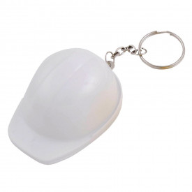 Sleutelhanger flesopener Helm-Wit-Zonder opdruk