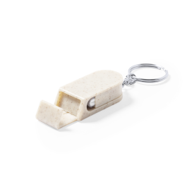 Peix sleutelhanger - tarwestro en ABS - 4.8 cm - telefoonstandaard - schermreiniger