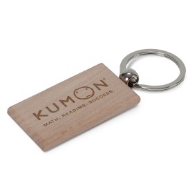 Sleutelhanger - hout - 9 cm