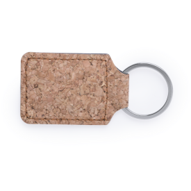 Kimbox sleutelhanger - kurk - rechthoek of rondje