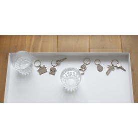 Soren sleutelhanger - metaal - 6.2 cm - flesopener - winkelwagenmuntje - geschenkverpakking