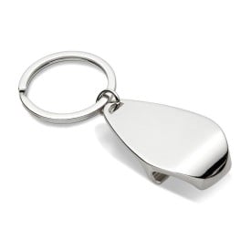 Handy sleutelhanger - metaal - 8.5 cm - met flesopener