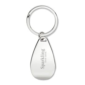 Handy sleutelhanger - metaal - 8.5 cm - met flesopener