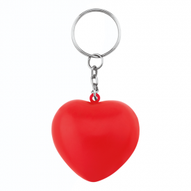 Sleutelhanger anti-stress - hart - 4,2 cm