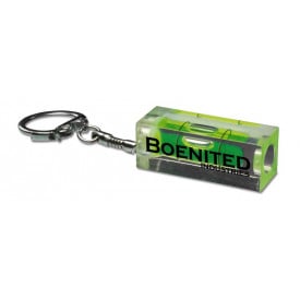2-in-1 sleutelhanger Katinka - metaal - met waterpas