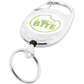 Gerlos sleutelhanger en rollerclip - ABS - karabijnhaak - 60 cm lang koord