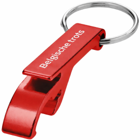 Sleutelhanger Tom met fles-Rood