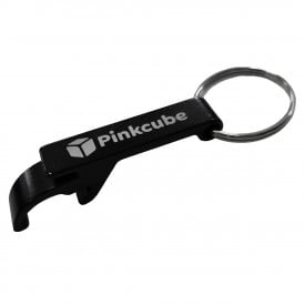 Sleutelhanger Tom - aluminium - 5,5 cm - met fles- en blikopener