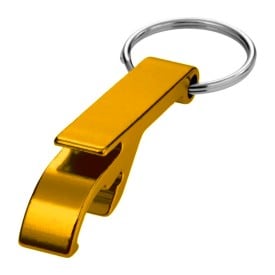 Sleutelhanger Tom met fles- en blikopener -Goud