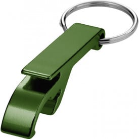 Sleutelhanger Tom met fles- en blikopener -Groen