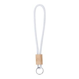 Sleutelhanger Walnut-Wit