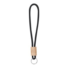 Sleutelhanger Walnut-Zwart