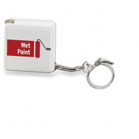 Rolmaat - 1 m - ABS - sleutelhanger