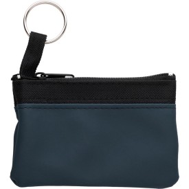 Imelda sleuteletui - nylon - ritssluiting - rubberlook
