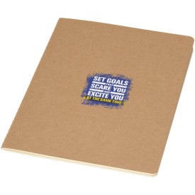 Slyk A5 kraft cahier notitieboek met gelinieerde pagina's