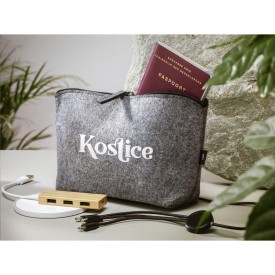 SmartBag accessoire tasje - rPET vilt - ritssluiting