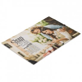 Smartphone schoonmaakdoekje 20x30 cm - microfiber 250g/m2 - in zakje