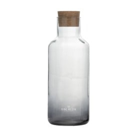 Smokey karaf 1.25L - glas - kurken dop