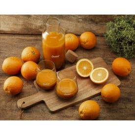 Smokey karaf 1.25L - glas - kurken dop