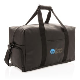 Smooth weekendtas - 30L - PU - schoenenvak - handvat en draagriem