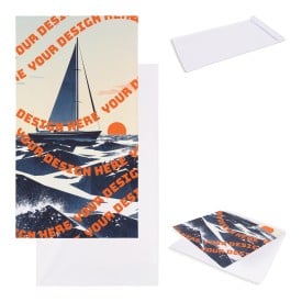 Sneldrogende handdoek - 100 x 180 cm - 200 g/m² - sublimatie