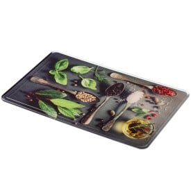 Universal snijplank - 22x14x0.4 cm - kunststof - met saprand