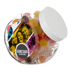 Snoeppot grote glazen pot