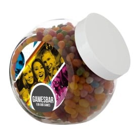Snoeppot grote glazen pot