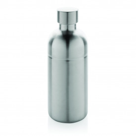 Soda RCS gecertificeerde gerecycled rvs drinkfles-Zilver