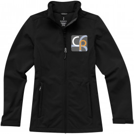 Softshell dames jack-Zwart