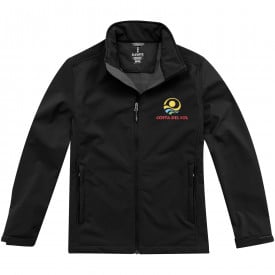 Maxson softshell jack-Zwart