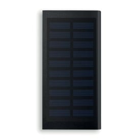 Solar powerbank - 8.000mAh - aluminium - zonne-energie - plat ontwerp
