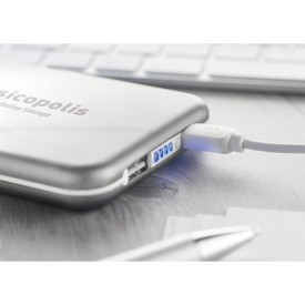 Solarflat powerbank - 4.000mAh - zonne-energie