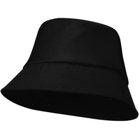 Solaris 130 g/m2 polyester zonnehoed-Zwart