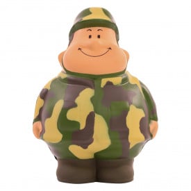 Bert® anti stress figuur - soldaat - 10 cm