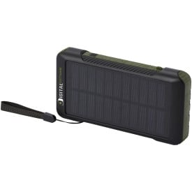 Soldy powerbank - 10.000mAh - RCS plastic - met zonnedynamo