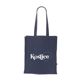Solid Bag Colour GRS Recycled Canvas (340 g/m²) tas-Navy