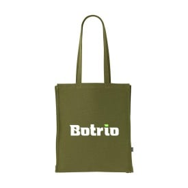 Solid Bag Colour GRS Recycled Canvas (340 g/m²) tas-Olijfgroen