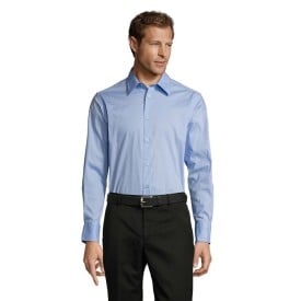 SOL's Brighton overhemd - heren - katoen - 140g/m2