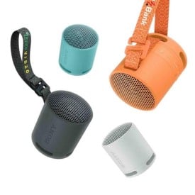 Sony Bluetooth Speaker SRS-XB100 - bedrukte draagriem en verpakking